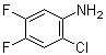 结构式 CAS# 2613-32-3, 2-氯-4,5-二氟苯胺