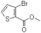 Methyl 3-bromothiophene-2-carboxylate molecular structure (CAS 26137-08-6)