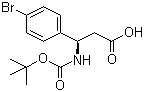 Boc-4-Bromo-L-beta-phenylalanine molecular structure (CAS 261380-20-5)