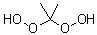 2,2-二(氢过氧基)丙烷分子结构 (CAS 2614-76-8)