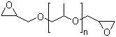 Polypropylenglycol diglycidyl ether molecular structure (CAS 26142-30-3)