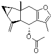 Linderene acetate molecular structure (CAS 26146-28-1)