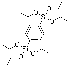 1,4-Bis(Triethoxysilyl)benzene molecular structure (CAS 2615-18-1)