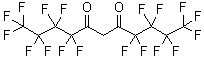 1,1,1,2,2,3,3,4,4,8,8,9,9,10,10,11,11,11-Octadecafluoroundecane-5,7-dione molecular structure (CAS 261503-82-6)