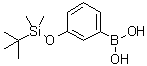 [3-(tert-Butyldimethylsilyloxy)phenyl]boronic acid molecular structure (CAS 261621-12-9)