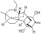 Denudatine molecular structure (CAS 26166-37-0)