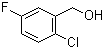 2-氯-5-氟苄醇分子结构 (CAS 261762-59-8)