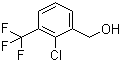 2-Chloro-3-trifluoromethylbenzyl alcohol molecular structure (CAS 261763-20-6)