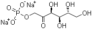D-Fructose-6-phosphate disodium salt molecular structure (CAS 26177-86-6)