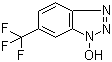 1-Hydroxy-6-(trifluoromethyl)benzotriazole molecular structure (CAS 26198-21-0)