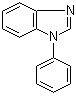 structure of CAS# 2622-60-8, 1-Phenylbenzimidazole;1-Phenyl-1H-benzimidazole; N-Phenylbenzimidazole