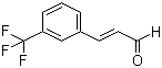 structure of CAS# 262268-58-6, 3-(Trifluoromethyl)cinnamaldehyde;(2E)-3-[3-(Trifluoromethyl)phenyl]prop-2-enal