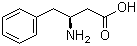 结构式 CAS# 26250-87-3, (3S)-(+)-3-氨基-4-苯基丁酸