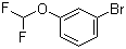 结构式 CAS# 262587-05-3, 1-溴-3-(二氟甲氧基)苯; 间二氟甲氧基溴苯