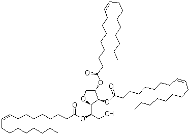 Sorbitan trioleate molecular structure (CAS 26266-58-0)