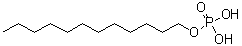磷酸单月桂基酯分子结构 (CAS 2627-35-2)