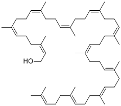 Ficaprenol 11 molecular structure (CAS 26296-50-4)