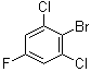 2-Bromo-1,3-dichloro-5-fluorobenzene molecular structure (CAS 263333-82-0)