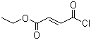 结构式 CAS# 26367-48-6, 富马酸单乙酯酰氯