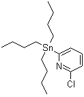 2-Chloro-6-(tributylstannyl)pyridine molecular structure (CAS 263698-99-3)