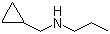 N-Propylcyclopropanemethylamine molecular structure (CAS 26389-60-6)