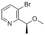 (S)-3-Bromo-2-(1-methoxyethyl)pyridine molecular structure (CAS 2641451-44-5)