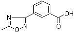 结构式 CAS# 264264-32-6, 3-(5-甲基-1,2,4-恶二唑-3-基)苯甲酸