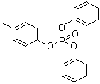 Cresyl diphenyl phosphate molecular structure (CAS 26444-49-5)