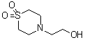 structure of CAS# 26475-62-7, 4-(2-Hydroxyethyl)thiomorpholine-1,1-dioxide;2-(1,1-Dioxothiomorpholino)ethanol