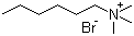 structure of CAS# 2650-53-5, Hexyltrimethylammonium bromide;N,N,N-Trimethylhexylammonium bromide; n-Hexyltrimethylammonium bromide