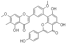 结构式 CAS# 265120-00-1, 台湾高黄酮 A