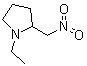 结构式 CAS# 265315-52-4, 1-乙基-2-(硝基甲基)吡咯烷