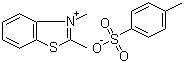 2,3-Dimethylbenzothiazolium p-toluenesulphonate molecular structure (CAS 2654-52-6)