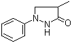 1-Phenyl-4-methyl-3-pyrazolidone molecular structure (CAS 2654-57-1)