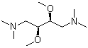 (+)-2,3-Dimethoxy-1,4-bis(dimethylamino)butane molecular structure (CAS 26549-21-3)
