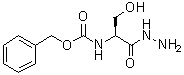 N-Benzyloxycarbonyl-L-serine hydrazide molecular structure (CAS 26582-86-5)