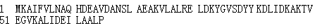 Albumin-binding protein [28-leucine,42-aspartic acid,45-aspartic acid,46-lysine] (Streptococcus strain G148) molecular structure (CAS 266309-43-7)