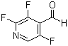 2,3,5-Trifluoro-4-pyridinecarboxaldehyde molecular structure (CAS 266312-20-3)