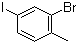 2-Bromo-4-iodotoluene molecular structure (CAS 26670-89-3)