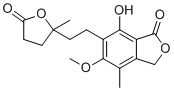 吗替麦考酚酯 EP 杂质 H分子结构 (CAS 26675-76-3)