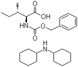 Cbz-L-Isoleucine (dicyclohexylammonium) salt molecular structure (CAS 26699-00-3)