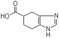 结构式 CAS# 26751-24-6, 4,5,6,7-四氢-1H-苯并咪唑-5-甲酸