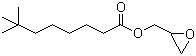 2,3-Epoxypropyl neodecanoate molecular structure (CAS 26761-45-5)