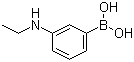 structure of CAS# 267660-71-9, [3-(Ethylamino)phenyl]boronic acid;B-[3-(Ethylamino)phenyl]boronic acid