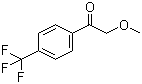 2-甲氧基-1-(4'-三氟甲基)苯乙酮分子结构 (CAS 26771-69-7)