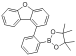 2-(2-Dibenzofuran-1-ylphenyl)-4,4,5,5-tetramethyl-1,3,2-dioxaborolane molecular structure (CAS 2677777-41-0)