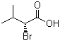 (S)-2-溴-3-甲基丁酸分子结构 (CAS 26782-75-2)