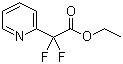 Ethyl difluoro(pyridin-2-yl)acetate molecular structure (CAS 267876-28-8)