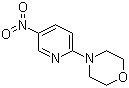 结构式 CAS# 26820-62-2, 2-吗啉基-5-硝基吡啶