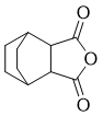 Bicyclo[2.2.2]octane-2,3-dicarboxylic anhydride molecular structure (CAS 26843-47-0)